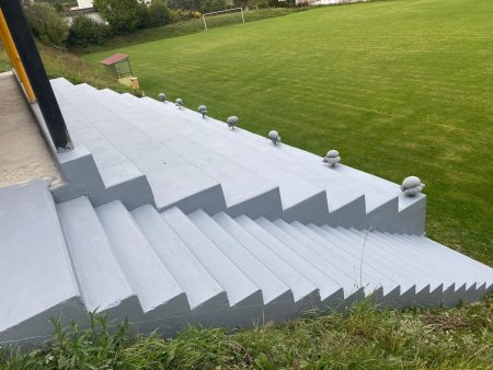 Tribúna - oprava hľadiska - Horná Ves